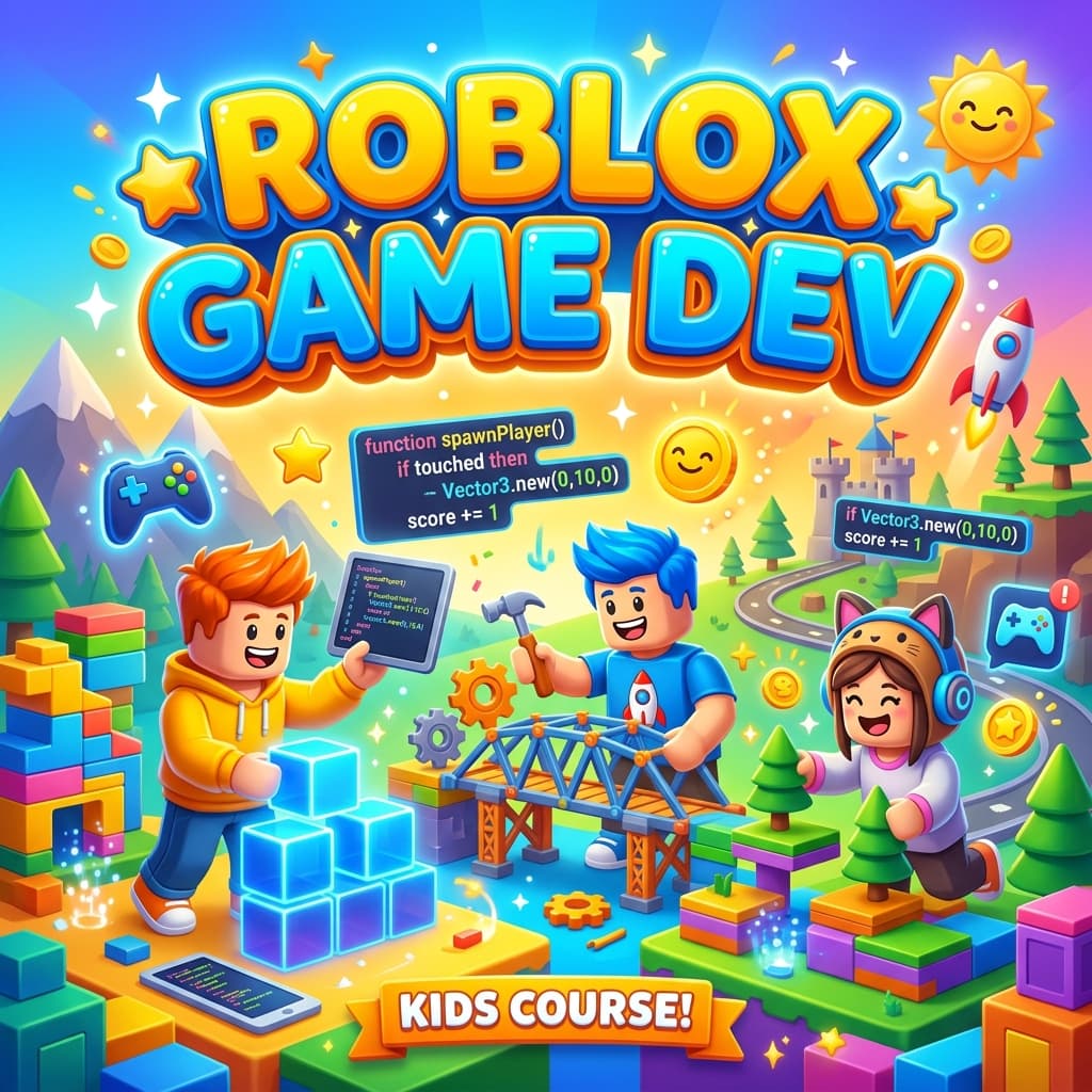 Game Development with Roblox course thumbnail